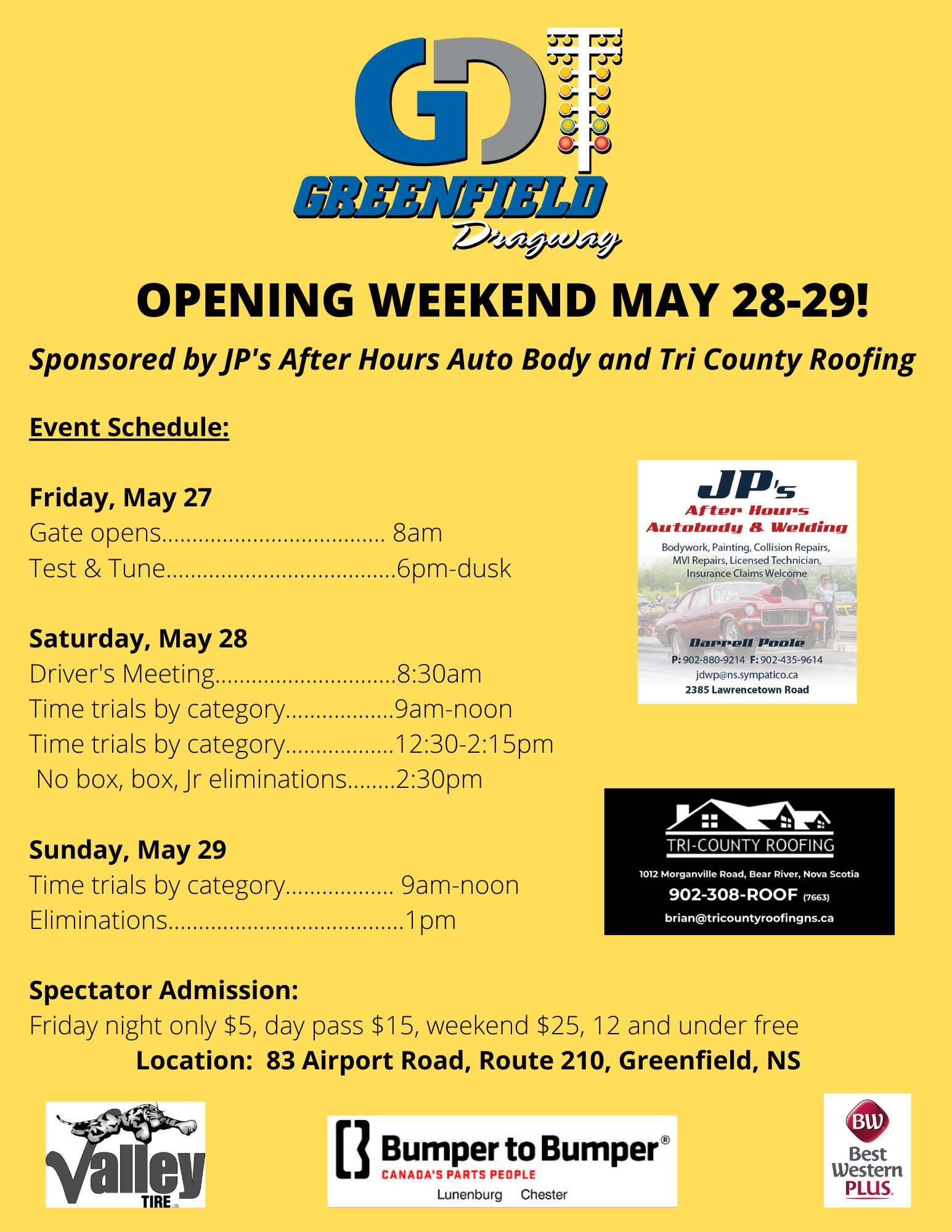 OPENING WEEKEND MAY 28 29